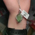 Raw Crystal Pendant Necklace – Natural Amethyst, Rose Quartz, Fluorite & Green Aventurine - Image 4