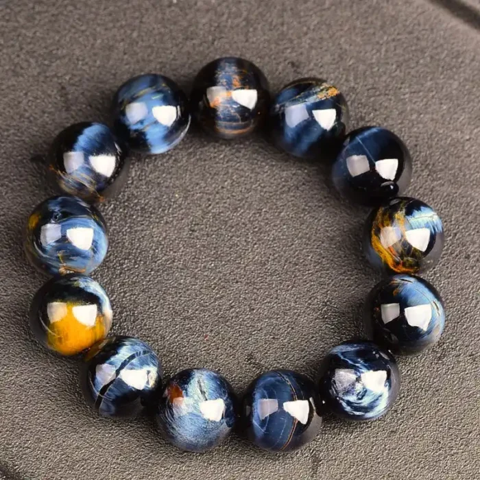 Premium Blue Tiger Eye Bracelet - Image 2