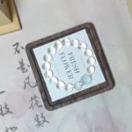 The First Crystal · Natural Clear Quartz & Aquamarine Purification Bracelet - Image 2